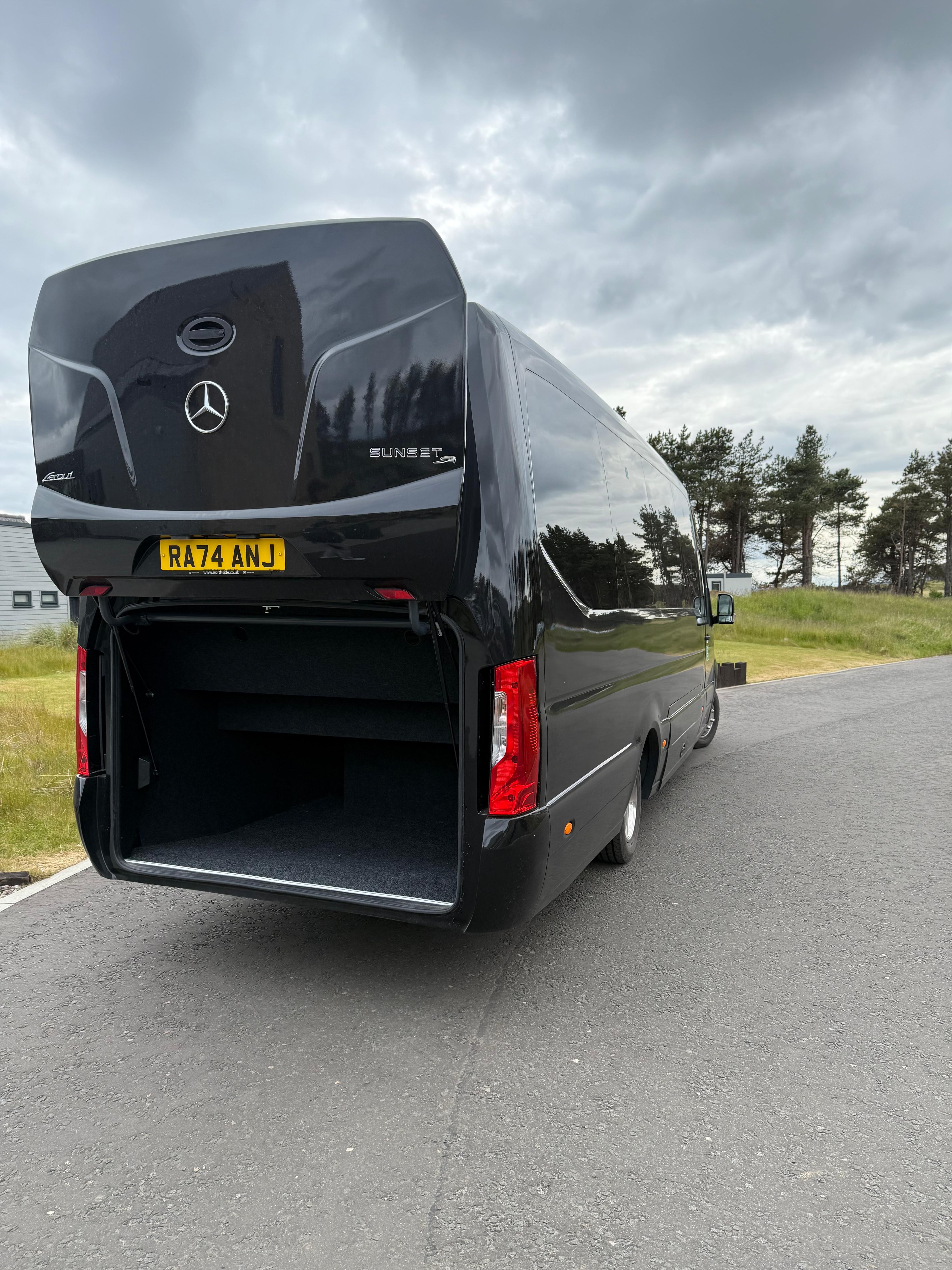 16-Seater VIP Coach Back